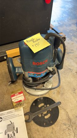 Bosch plung router 1619vs