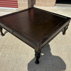 Brown Coffee Table 48x48 