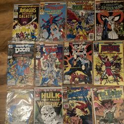 12 What If Comics Bundle X-Men Spider-Man Avengers