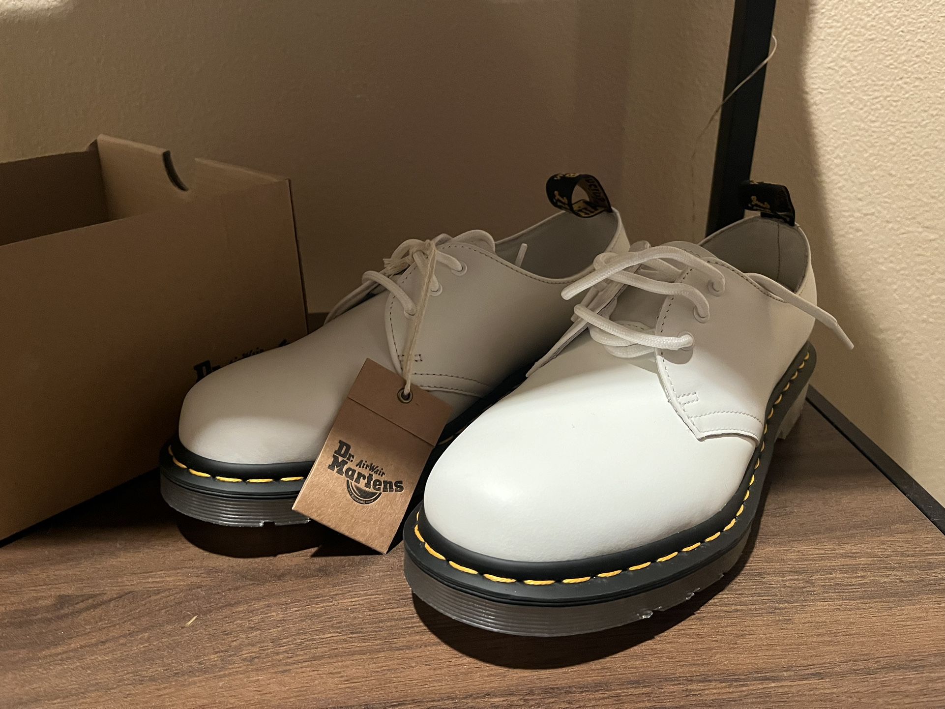 Brand New 1461 Iced White Dr Martens