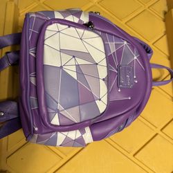 Disney Parks Purple Wall Loungefly Mini Backpack