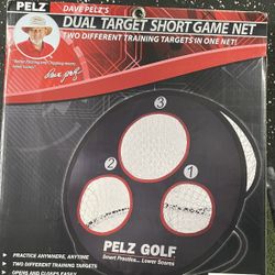 Pelz Golf Dual Target Short Game Net – Dave Pelz Signature Edition