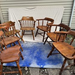 Sturdy Wood Dinnig Table Set