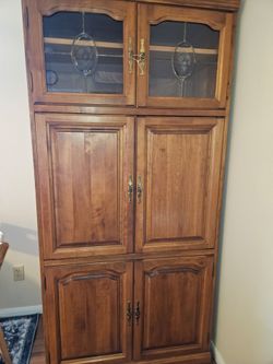 Ethan Allen coffee table and TV cabinet,  nice condition
