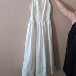 Eggshell Colored Wedding Dress