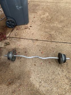 Bar and weights