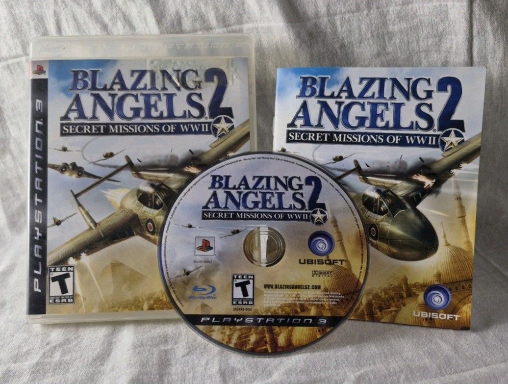 Blazing Angels 2 Secret Missions Of WWII Playstation 3 (Ubisoft, 2007)