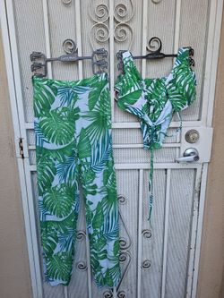 Swimsuit  w/Cover pant