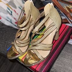 Gold Heels 
