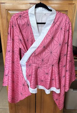 Demon slayer cosplay kimono Nezuko size Lg.