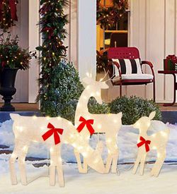 Light Up Deer, Christmas Yard Decoration