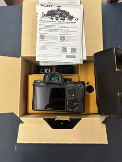 Sony A7 iii Mirrorless Camera , 13k shutter count