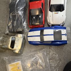 6 Used RC Big Car Bodies 