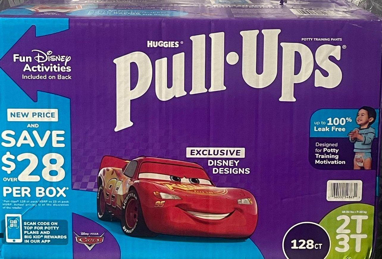Huggies Pull-Ups2T/3T $35 $128ct