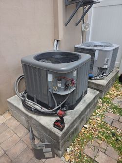 Air conditioning ac unit rheem condenser 2 3 4 5 tons in stock