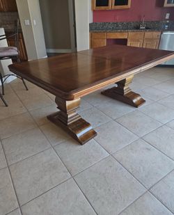 Dining table and chairs