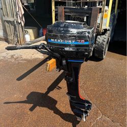 7.5 Hp Mercury Outboard 
