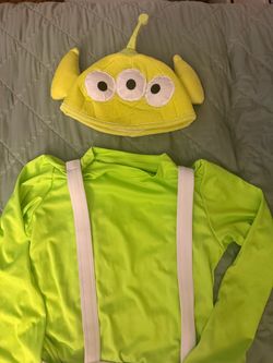 Kids Alien Halloween Costume Sz L