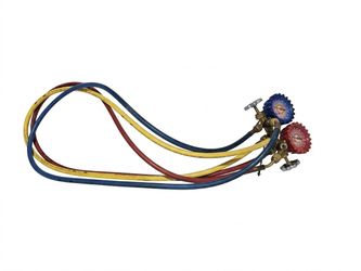 2-Valve HVAC Manifold Gauge Set W/ Hoses - Uniweld