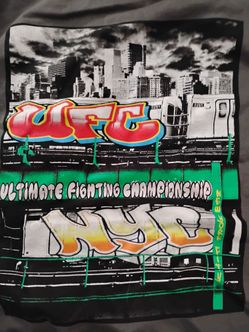 Official UFC New York City Subway Graffiti Hoodie (UFC City Pack series)