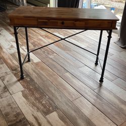 Brown Wood Desk