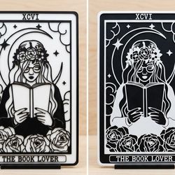The Book Lover Tarot Card Decor