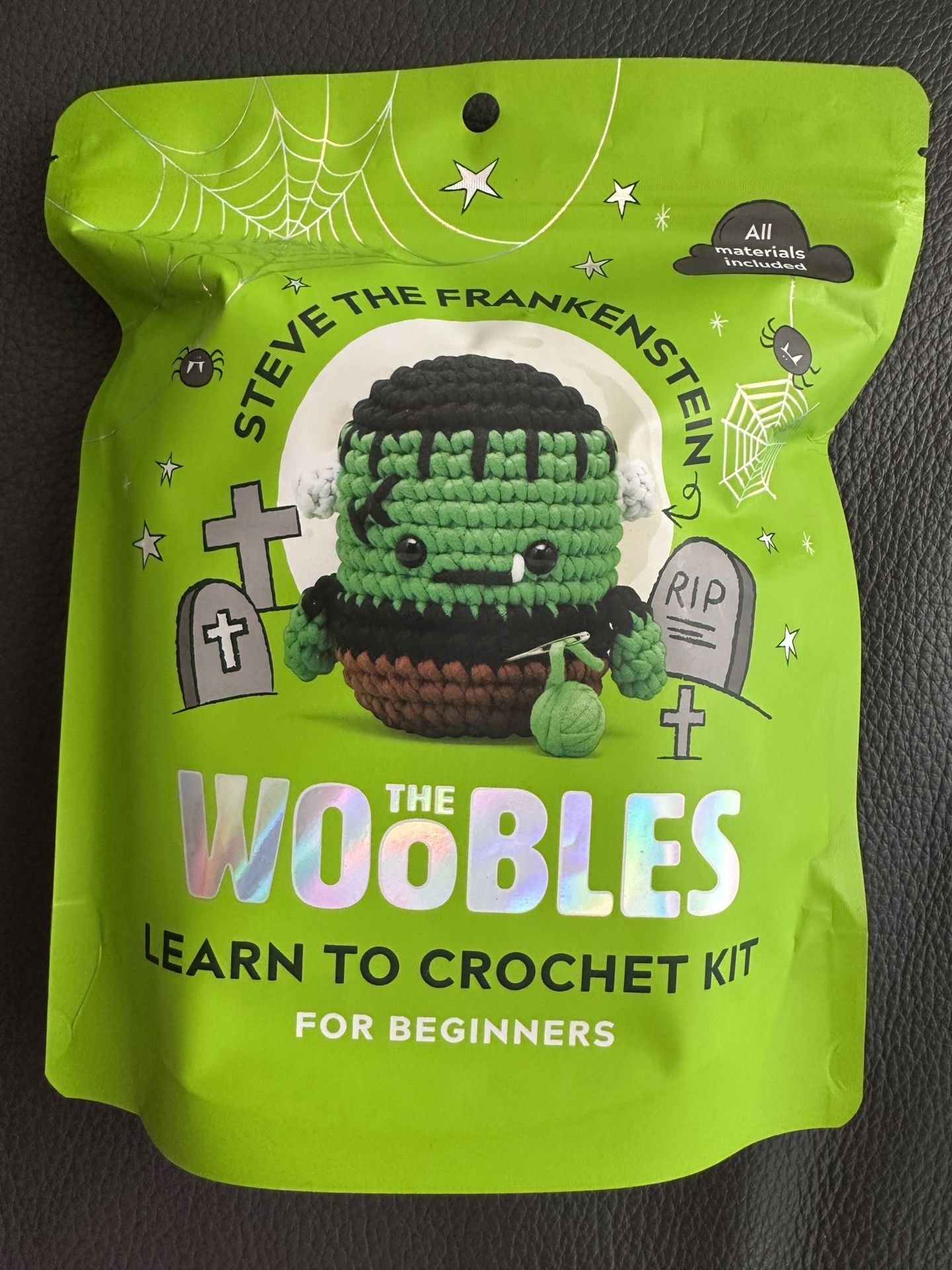 Steve The Frankenstein Woobles Crochet Kit 