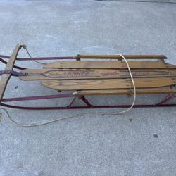 Vintage Yankee Clipper Flex Flyer 1940s