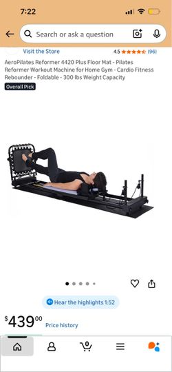 AeroPilates Reformer Machine