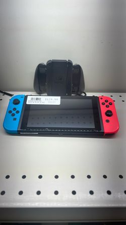 Nintendo Switch with Neon Joy-Cons