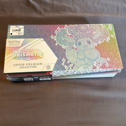 Scarlett And Violin Prismatic Evolution Supreme Collection