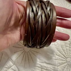 Leather Brown Band Unisex