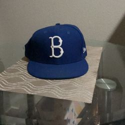 Blue Dodgers hat