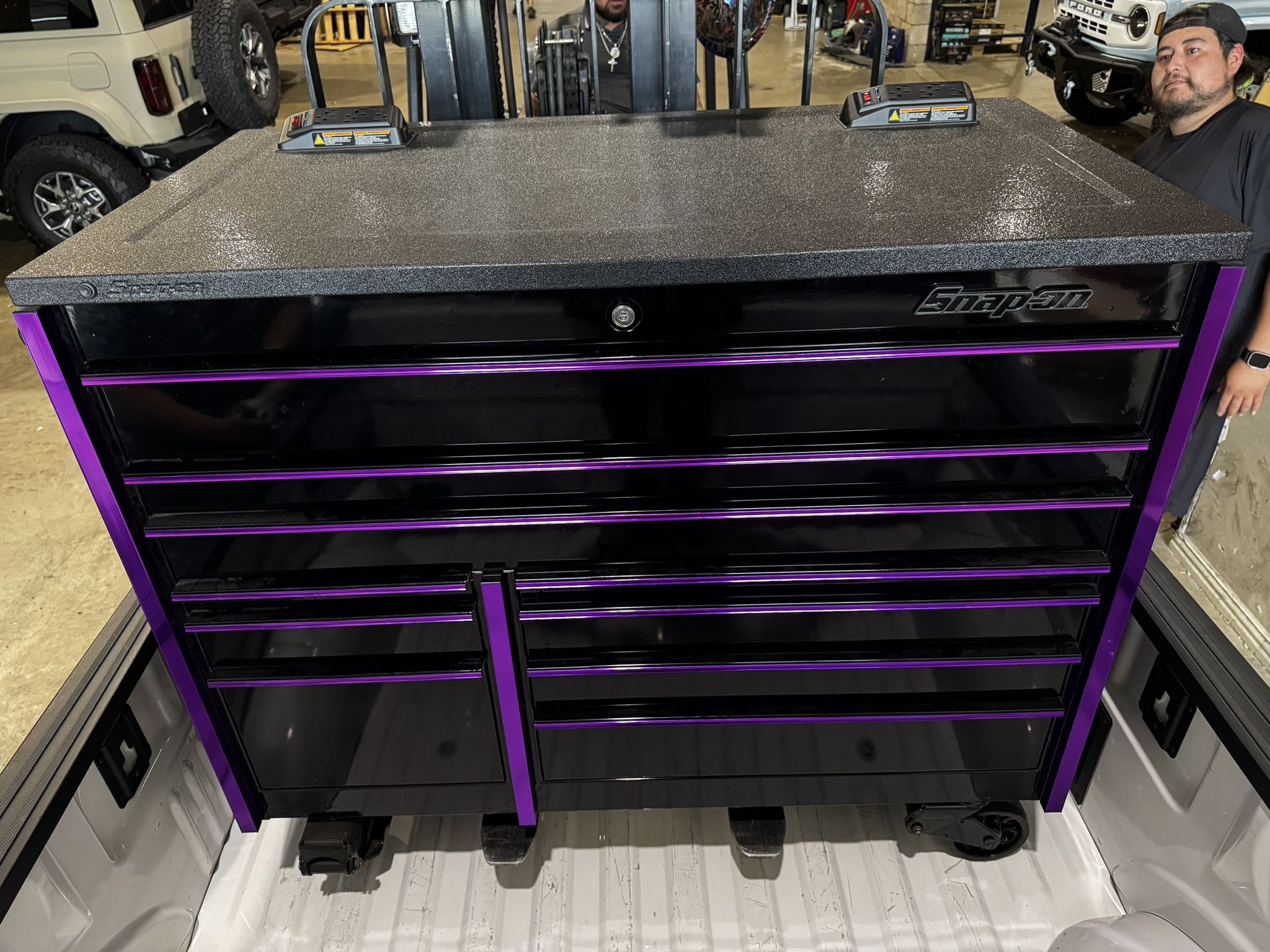 Snap on tool box 