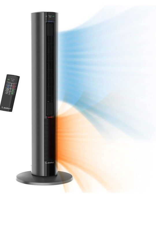 Lasko Oscillating All Season Tower Fan and Space Heater