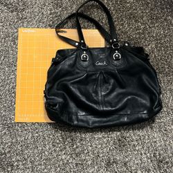 Black Coach Tote