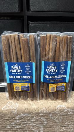 Paw and pantry collagen sticks 2 packs (8 sticks each)