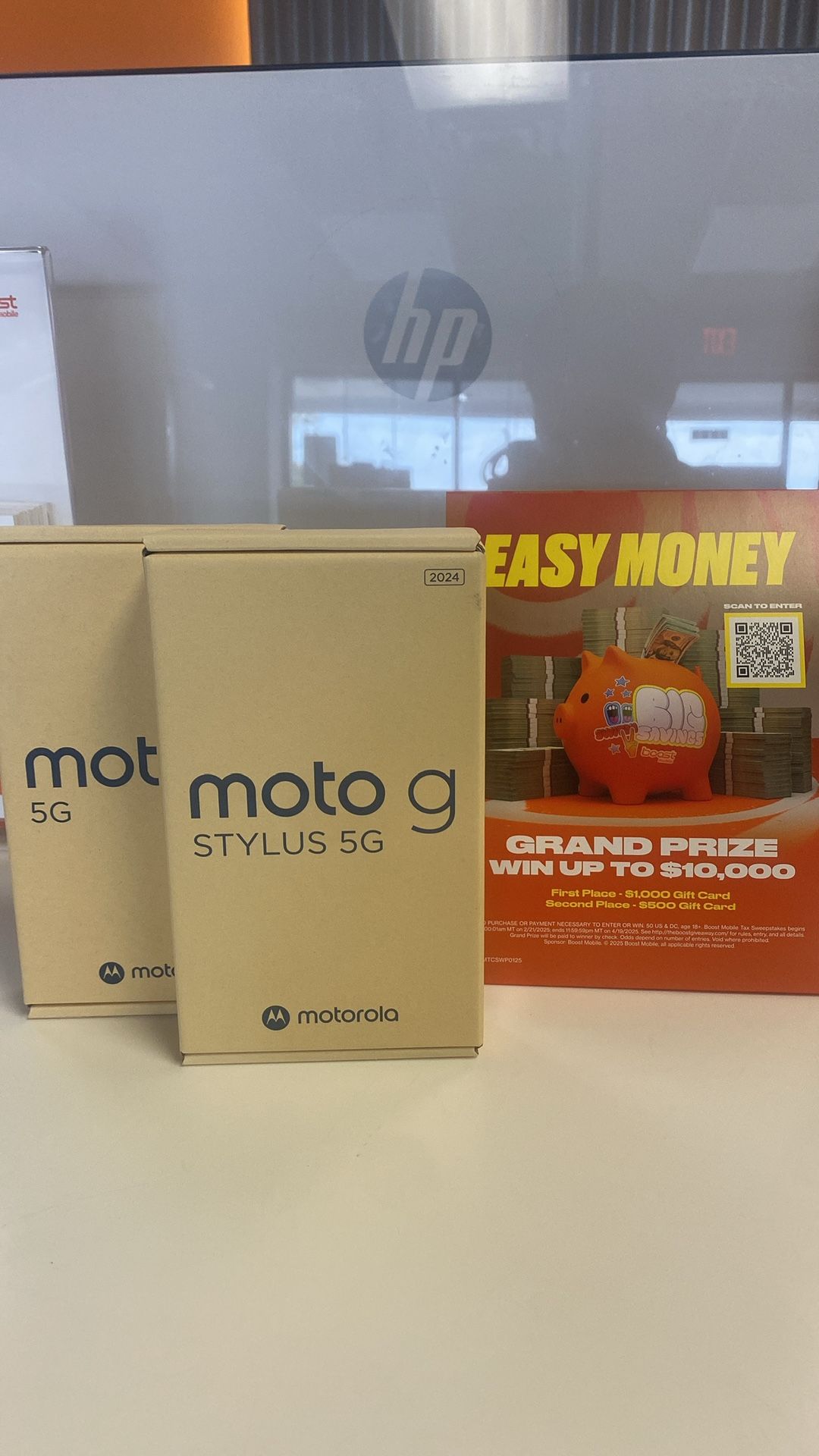 Motorola G5g And Stylus Only at Boost Mobile Stores!!