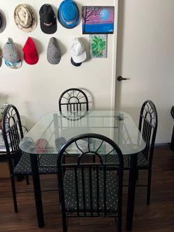 Glass table