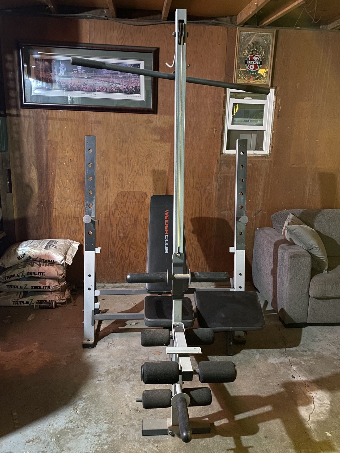 Weight Bench With Weights 