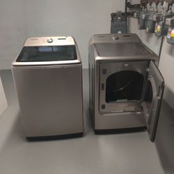 Samsung Gas Dryer And Washer / Secadora De Gas Y Lavadora Samsung 