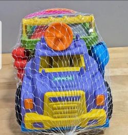 Beach Sand Toys, Large Dump Truck with Bucket,