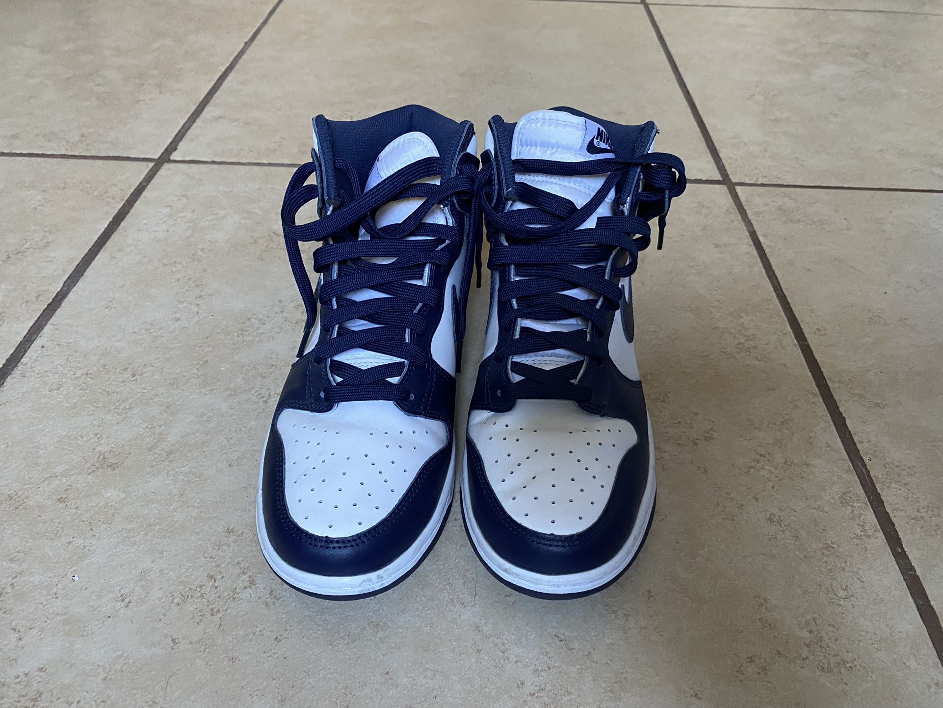 Nike Dunk High Midnight Navy