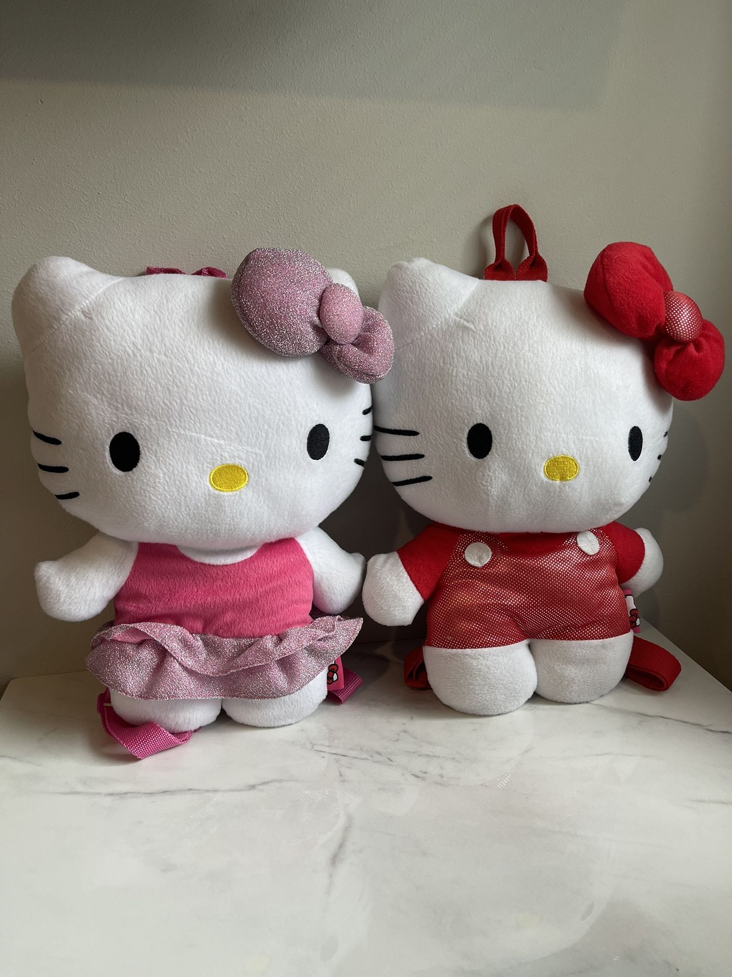 Hello Kitty Plush Backpacks 