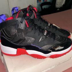 Jumpman Two Trey Size 11 New, Damaged Box.