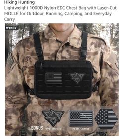 Waynext tactical chest pack  black