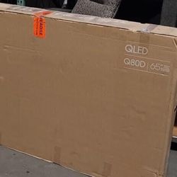 SAMSUNG 65-Inch Class QLED 4K Q80D Series Quantum HDR+, Dolby Atmos Object Tracking Sound Lite, Direct Full Array, Q-Symphony 3.0, Gaming Hub, Smart T