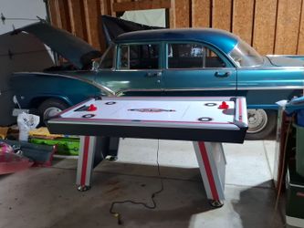 Small air hockey table