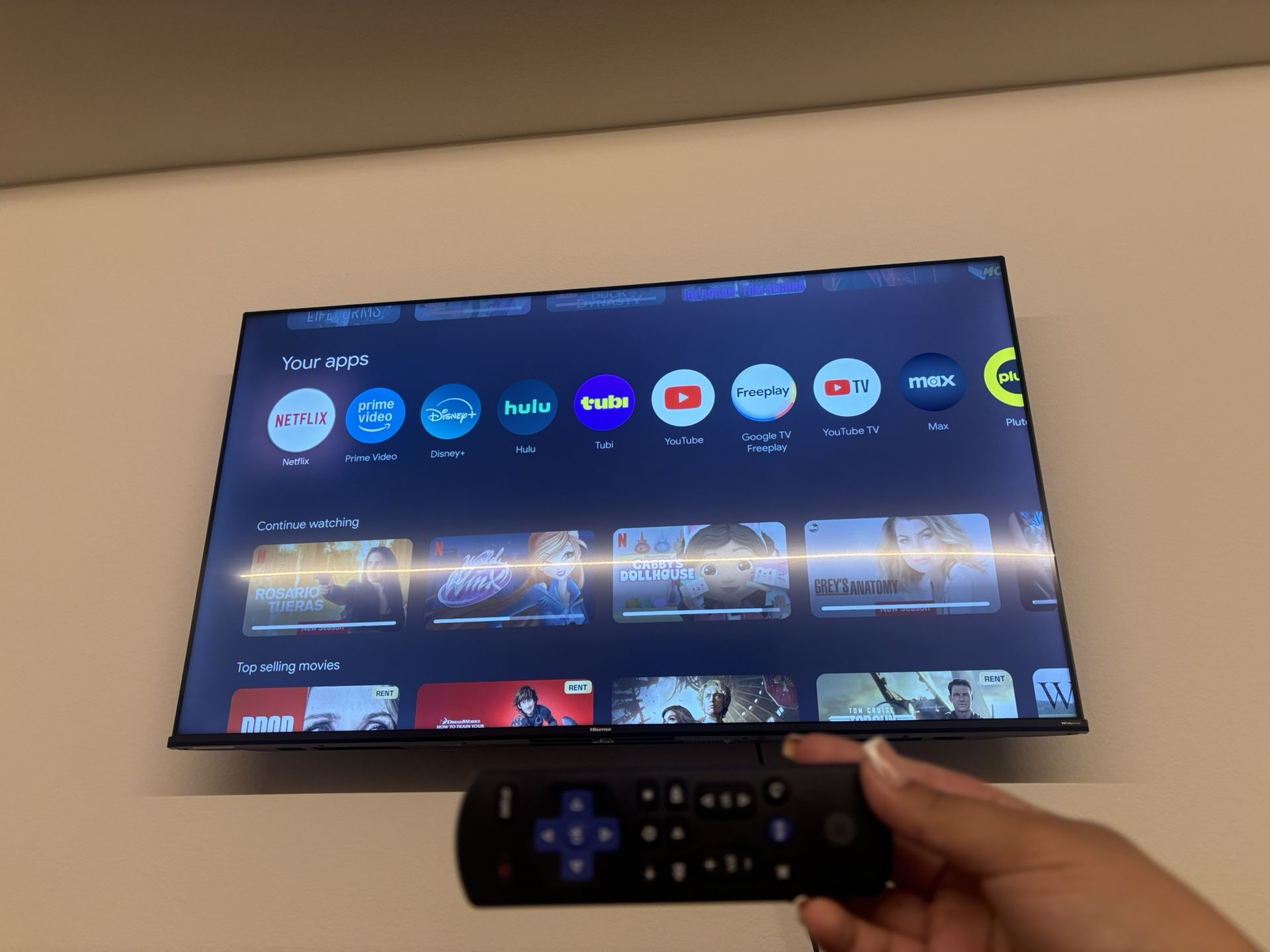 50” Hisense TV