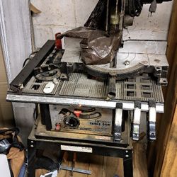 Table Saw & Miter Saw